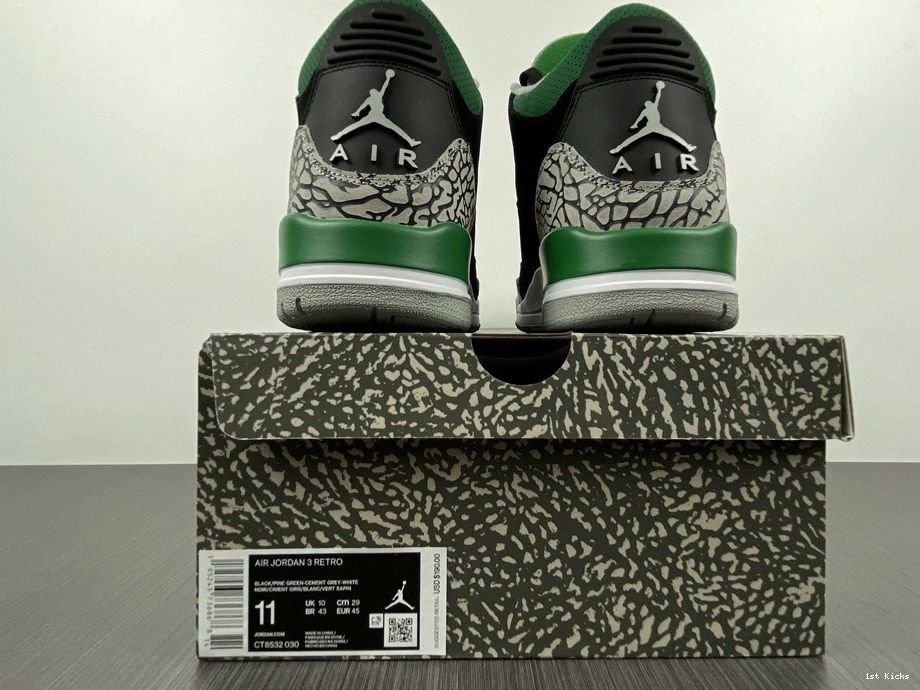 Jordan CT8532-030 Green Pine Air 3 0930